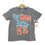  Oshkosh bigoshu короткий рукав футболка tops графика T не использовался товар baby для мальчика 2T размер серый OshKosh B'Gosh