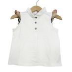  Burberry рубашка-поло tops безрукавка noba в клетку baby для девочки 2Y размер белый BURBERRY