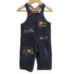  Miki House комбинезон комбинезон Denim брюки baby для мальчика 80 размер темно-синий MIKIHOUSE