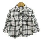  Burberry London рубашка с длинным рукавом tops noba в клетку сделано в Японии baby для мальчика 90 размер многоцветный BURBERRY LONDON