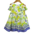 Anna Sui Mini One-piece tops off плечо лимон рисунок baby для девочки SS размер многоцветный ANNA SUI mini