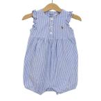  Ralph Lauren комбинезон комбинезон все в одном детский комбинезон полоса рисунок baby для девочки 12M 80/48 размер голубой RALPH LAUREN