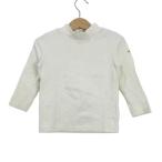  Miki House футболка с длинным рукавом tops с высоким воротником стрейч baby для девочки 90 размер белый MIKIHOUSE