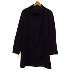 ショッピングダンヒル ダンヒル ステンカラーコート フォーマル ウール アウター メンズ 46Rサイズ ブラック Dunhill