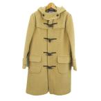 ショッピングダッフル ロンドントラディション ダッフルコート アウター ロングコート 英国製 レディース 38サイズ 黄土色 LONDON TRADITION