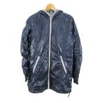 デュベティカ ナイロンジャケット アウター ロングパーカー ウィンドブレーカー レディース 42サイズ ネイビー DUVETICA