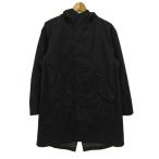 ユニクロ ブロックテックモッズコート アウター 防風 撥水 メンズ Sサイズ ブラック UNIQLO