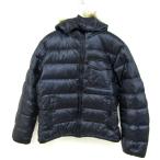  Uniqlo пуховик джемпер блузон 315-073737 внешний мужской L размер темно-синий UNIQLO