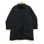 ユニクロ ステンカラーコート アウター ライナーあり メンズ Mサイズ ブラック UNIQLO