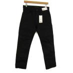  Uniqlo Denim брюки джинсы ji- хлеб не использовался стрейч низ чёрный мужской 29(73cm) размер черный UNIQLO