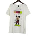 Uniqlo короткий рукав футболка большой размер не использовался хлопок Disney сотрудничество tops белый женский XL размер белый UNIQLO