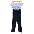  Cecil McBee bare top все в одном комбинезон комбинезон женский M размер темно-синий CECIL McBEE