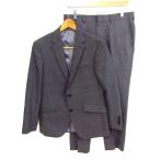 ru Schic костюм выставить шерсть 100% бренд жакет брюки верх и низ в комплекте мужской A4 размер серый Le Chic