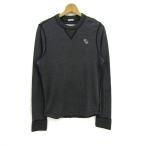 ショッピングAbercrombie アバクロンビー＆フィッチ 長袖カットソー シャツ MUSCLE トップス メンズ Mサイズ グレー Abercrombie&Fitch
