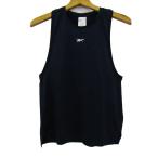  Reebok майка безрукавка tops большой размер спортивная одежда женский OT размер темно-синий Reebok