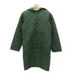 ショッピングラベンハム ラベンハム キルティングコート フーディ アウター レディース 38サイズ グリーン LAVENHAM