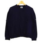 ダンヒルスポーツ スウェット トレーナー トップス バックロゴ スポーツウエア メンズ Lサイズ ネイビー Dunhill sport