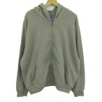 イージー フルジップパーカー 長袖 YEEZY GAP 大きいサイズ トップス メンズ XXLサイズ グレー YZY