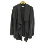 アバクロンビー&フィッチ ニットジャケット オープンカーディガン アウター レディース Mサイズ グレー Abercrombie & Fitch