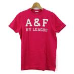 ショッピングAbercrombie アバクロンビー＆フィッチ 半袖Ｔシャツ クルーネック トップス メンズ Mサイズ ピンク Abercrombie&Fitch