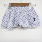  - ka baby flair юбка точка рисунок не использовался товар сделано в Японии baby для девочки 80 размер белый × голубой hakka baby