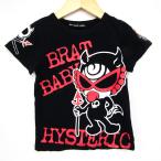 ヒステリックミニ 半袖Ｔシャツ トップス デビルキン ベビー 男の子用 90サイズ ブラック HYSTERIC MINI