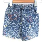  Miki House Denim брюки укороченные брюки .. низ baby для мальчика 90 размер темно-синий серия MIKIHOUSE