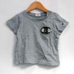  Champion короткий рукав футболка tops Logo T плечо зажим baby для мальчика 90 размер серый Champion