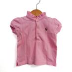  Ralph Lauren рубашка-поло короткий рукав po колено Logo tops baby для девочки 9M размер розовый серия RALPH LAUREN