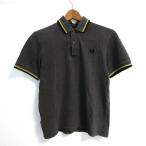  Fred Perry рубашка-поло короткий рукав Logo tops baby для мальчика 91 размер серый серия FRED PERRY