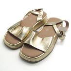  Zara сандалии плоская обувь обувь Kids для девочки 30 размер Gold / бежевый ZARA