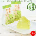 ショッピングシャインマスカット 山形 シャインマスカット きらら 1箱(12個入り) フルーツ ぶどう ゼリー 果汁 お取り寄せ お土産 おすすめ お取り寄せ 個包装 【A01】