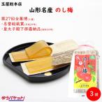 山形名産 のし梅 1袋(5枚)×3セット 玉屋総本店 送料無料 乃し梅 和菓子 お茶請け 【A01】
