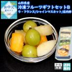 【GW明け発送予定】 山形県産 冷凍 フルーツ ギフトセット B シャインマスカット ラ・フランス 庄内柿 送料無料 お取り寄せ 詰合せ 父の日 【X24】