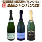 全て最高格付グランクリュシャンパン 数量限定高級シャンパン3本セット set