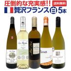 ショッピングフランス 圧倒的な充実感 格上贅沢な極旨フランス France 白ワイン wine 5本セット set