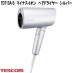 テスコム　TD713A-S　マイナスイオン　ヘアドライヤー　シルバー　1300W　大風量タイプ　お取り寄せ商品　ヘアード