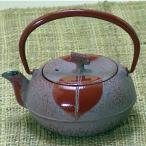 砺波商店 50148 南部鉄瓶 鉄急須 木の葉 0.3L【メーカー直送品】【代引き/同梱不可】【南部鉄器/南部鉄瓶/急須】