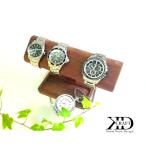 腕時計・ブレスレットスタンド　4本掛けトレー　ウォルナット