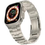 ショッピングapple watch 高級チタンバンド Apple Watch Ultra 49mm専用バンド アップルウォッチ Ultra 交換バンド Apple Watch