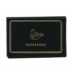 ショッピング通帳ケース ニューレトロ 通帳ケース（鳥） ブラック  GB243-BK