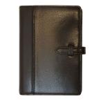 ショッピングシステム手帳 システム手帳 ミニ6サイズ カスール リング径13mm ブラック  KR-3013-01