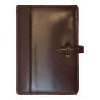 ショッピングシステム手帳 システム手帳 ミニ6サイズ カスール リング径13mm ダークブラウン  KR-3013-05