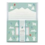 ハンコのレターセット シロクマとアイス  LLL364