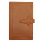 システム手帳 ダヴィンチ ロロマクラシック バイブルサイズ リング径15mm ブラウン  DB3011C