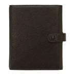 ショッピングシステム手帳 システム手帳 ミニ6サイズ ヘリテイジ  リング径19mm コーチマン ブラック  1253-011