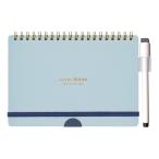 Write White ホワイトボードノートB6 ブルー  D08030