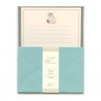  письмо комплект Minoutina письмо бумага для писем конверт ширина . кошка .. кошка симпатичный 4450101