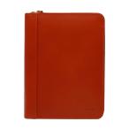 Writers Pencase/ラウンドジップ ペンケース バケッタレザー 10本用 ブラウン LDK-WRPN-09