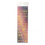  градация наклейка месяц симпатичный декоративный элемент золотой .GS-07